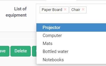 New custom field type: Multiple choice