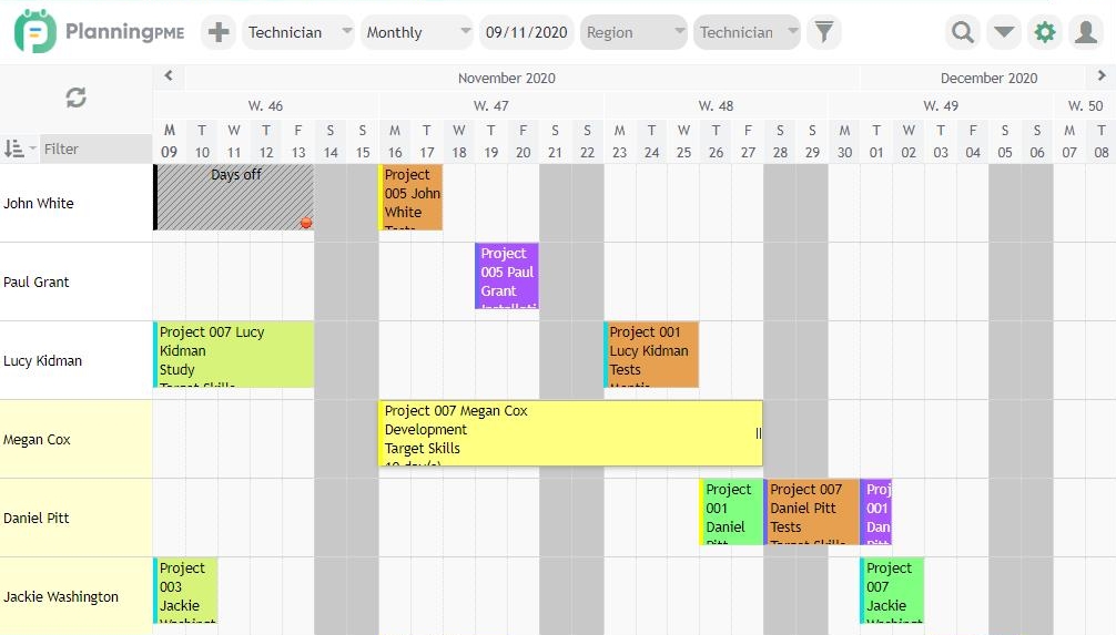 Project Scheduling And Planning Software PlanningPME